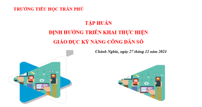 Tập huấn Công dân số