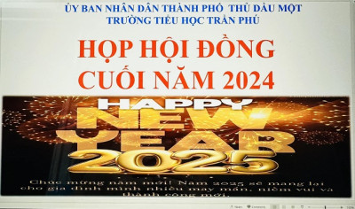 Họp hội đồng sư phạm tháng 12 năm 2024