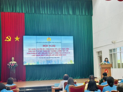 THAM GIA HỘI NGHỊ TẬP HUẤN VỀ AN TOÀN VỆ SINH LAO ĐỘNG VÀ LUẬT BẢO HIỂM XÃ HỘI NĂM 2025