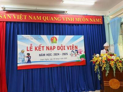 Lễ Kết nạp đội viên đợt 1 năm 2024-2025