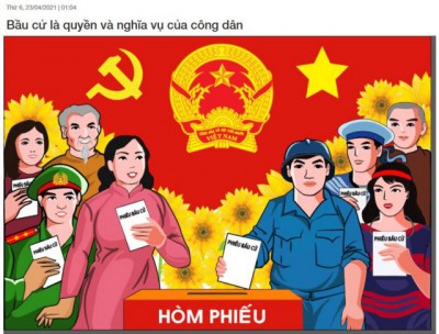 Trường tiểu học Trần Phú hướng về Ngày Hội Non Sông