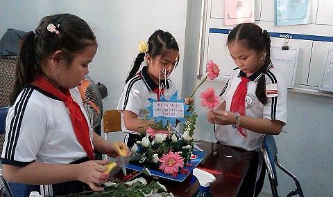 Hội thi cắm hoa
