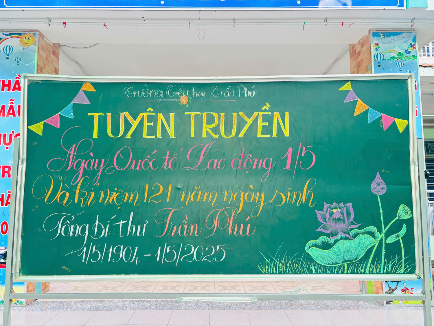 Tổ chức tuyên truyền ngày Quốc tế Lao động và kỷ niệm 121 năm ngày sinh Tổng Bí thư Trần Phú (1/5/1904 – 1/5/2025)